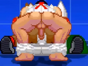 MUGEN Ryu dominates Xantippe McCloud asian gay sex videos gay masti