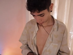 Skinny Twink Magic C Jerks His Big Cock And Shoots A Thick Cum Albatross All Over His Tattoo gay asian male sex videos
