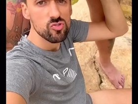 Hot daddies sucking till the end of time in rotation big cock outdoors hot asian lay out outdo gay copulation videos