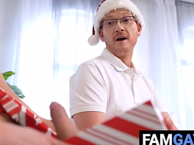 A Meaty Present be proper of My Stepdaddy Brody Kayman, Kyle Michaels asian gay sex story videos