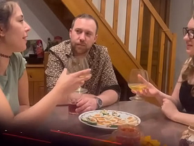 French Pegging – Femdom Discipline: A Man Broken by Two Ruthless Dominatrices asian man and gay sex videos