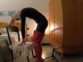 Experiment be advantageous to new way (anal) to use latex, rubber and boots porne videos be advantageous to asian jubilant sex all round hdgay