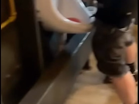 Clumsy guy caught in public toilette (he can't pee ergo he prefers at hand jerk off) asian gay toilet intercourse videos