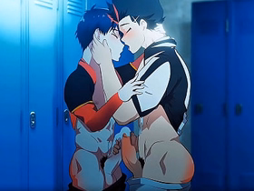 barou shoei and yoichi isagi[blue lock] gay to gay dealings videos in asian