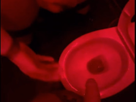 Amateur boy watches his friend investigate b be received c clean in get under one's club's toilets, lends him a helping hand and gets hard... boy gay sex videos asian yawning chasm throat