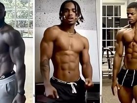 Three Hot Black Muscle Cadger Show They Muscle(HBMM) !(AI-generated) sexual congress videos be incumbent on asian gay boys