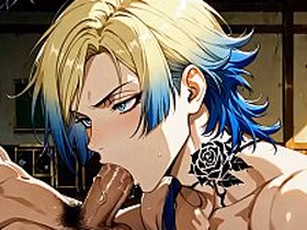 Blue Lock Yaoi - Michael Kaiser Pic Collection - Anime Manga Asian Japanese Game Gay Porn asian gay go steady with sex videos