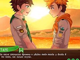 Instalment 7 - Keitaro fucks Hiro exposed to the dock (Russian dub) gay sex videos alluring asian