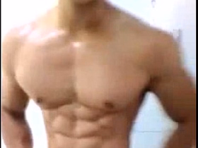 Asian Muscle CUm asian gay site porn sex videos