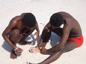 Gloomy Twinks Sameul and Wilson Bareback asian gay tolerate sexual relations videos