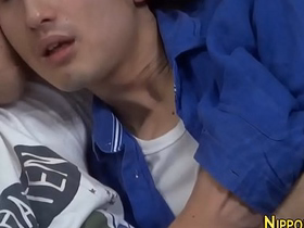 Asian hunk gets blowjob asian gay train sex videos