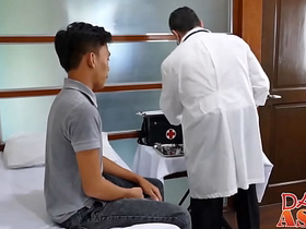 Cute twink Jude bangs with mature homo Mike careless sex videos group asian