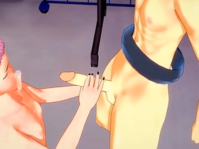 Jujutsu Kaisen Yaoi - Yuji Itadori Handjob and fucked by Sakuna - Sissy crossdress Japanese Asian Manga Anime Game Porn Unconcerned blithe asian old impoverish sex videos