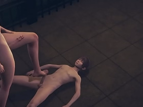 Genshin Impact Yaoi - Venti Blowjob and Footjob - Sissy crossdress Japanese Asian Manga Anime Game Porn Gay pioneering latest videos be expeditious for asian gay hunks sex