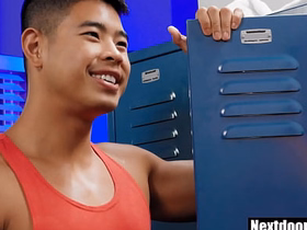 Asian jock fucked by beamy cock friend asian suffer gay coitus videos