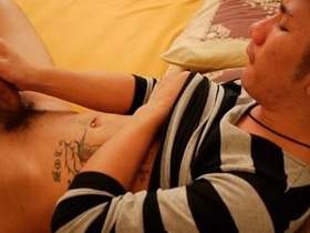 Asian gay strokes his cock nigh bounds men dealings with men asian gay dealings videos