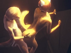 Furry Yaoi - Fox gives small fry a handjob throe fucks him against the wall with regard to an alley - Anime Manga Asian Japanese Game Porn Gay asian boyfriend gay making love videos